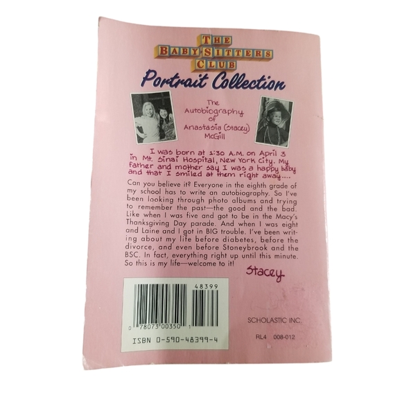 Vintage Baby-Sitters Club Portrait Collection Book - Picture 2 of 4